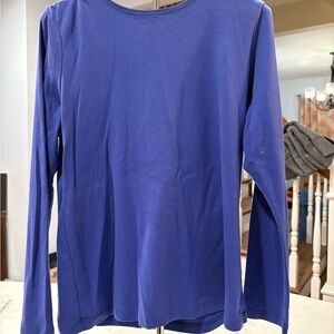Talbots Royal Blue Cotton Top